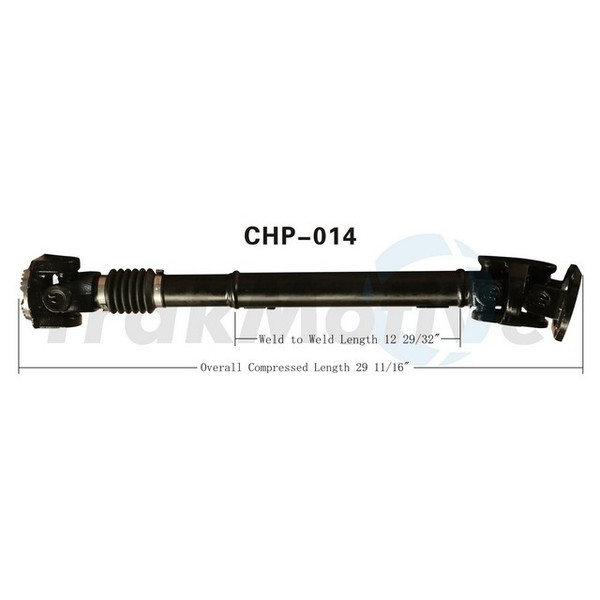 Surtrack Axle Drive Shaft Assembly, Chp-014 CHP-014